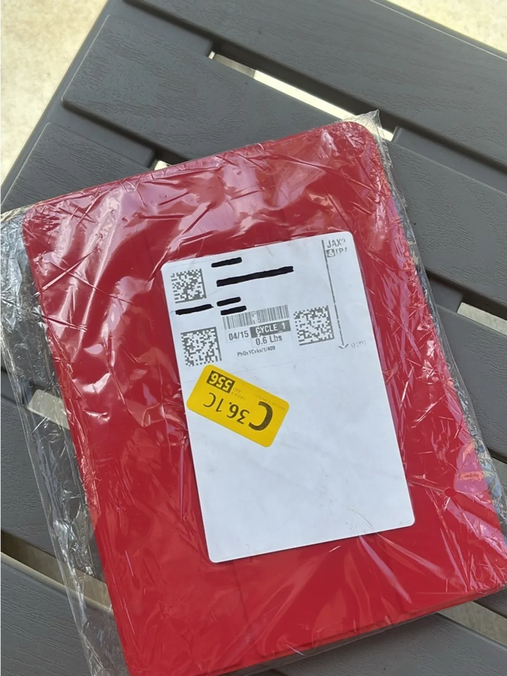 Red Protective Tablet Case - Slim Fit